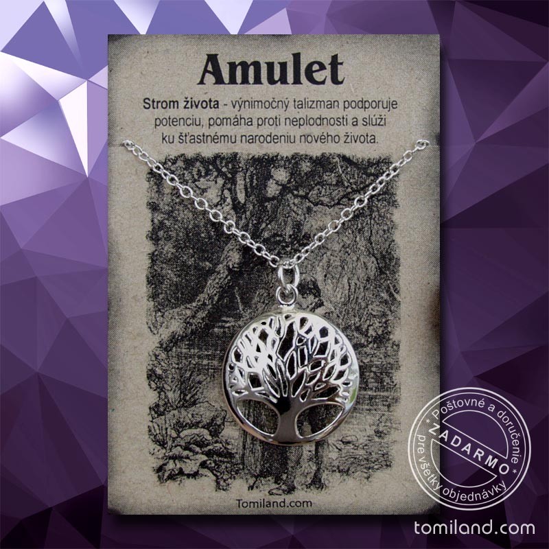 Strieborný prívesok - amulet strom života. Strieborný prívesok - amulet strom života.